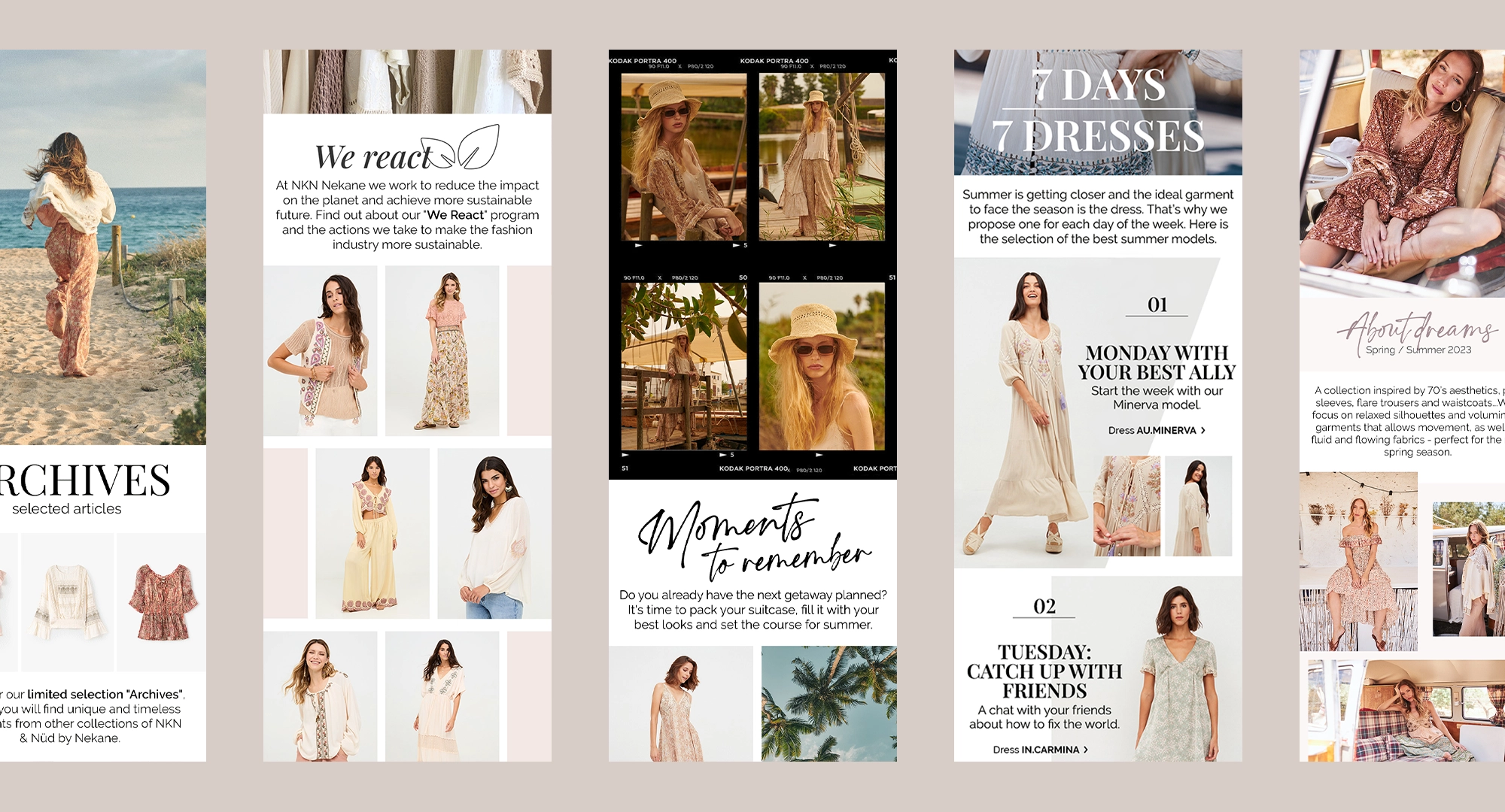 Fashion Email marketing Newsletter design